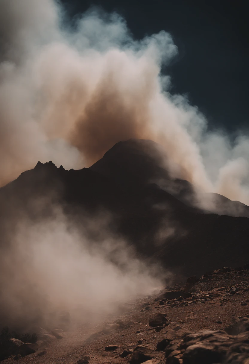 (8k, RAW photo, best quality, highres: 1.2), (realistic, photorealistic: 1.37), a dystopian Martian landscape under a stormy sky (135mm lens, F/1.8, lens flare)