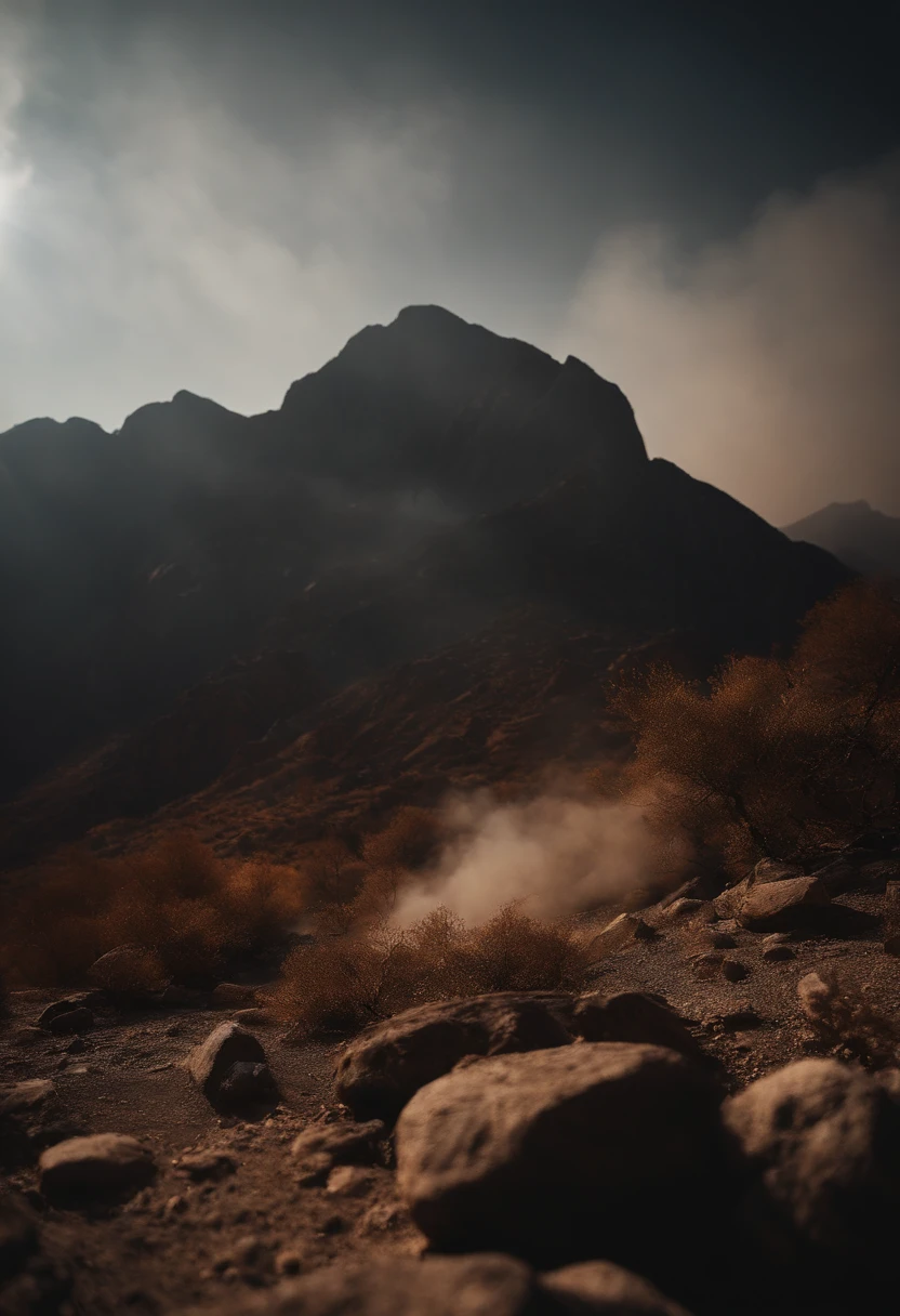 Mount Sinai was completely enveloped in smoke...。For the Lord descended upon the mountain in fire..。Smoke rises like smoke from a furnace、The whole mountain shook violently。