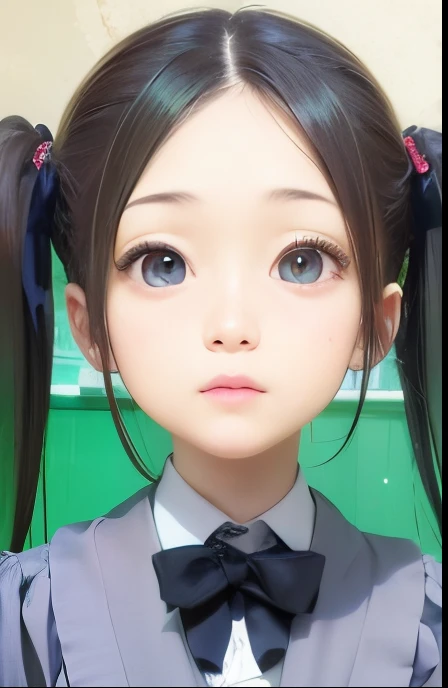 Best quality, masterpiece, highres, solo, Good anatomy, realistic, girl, twintail,