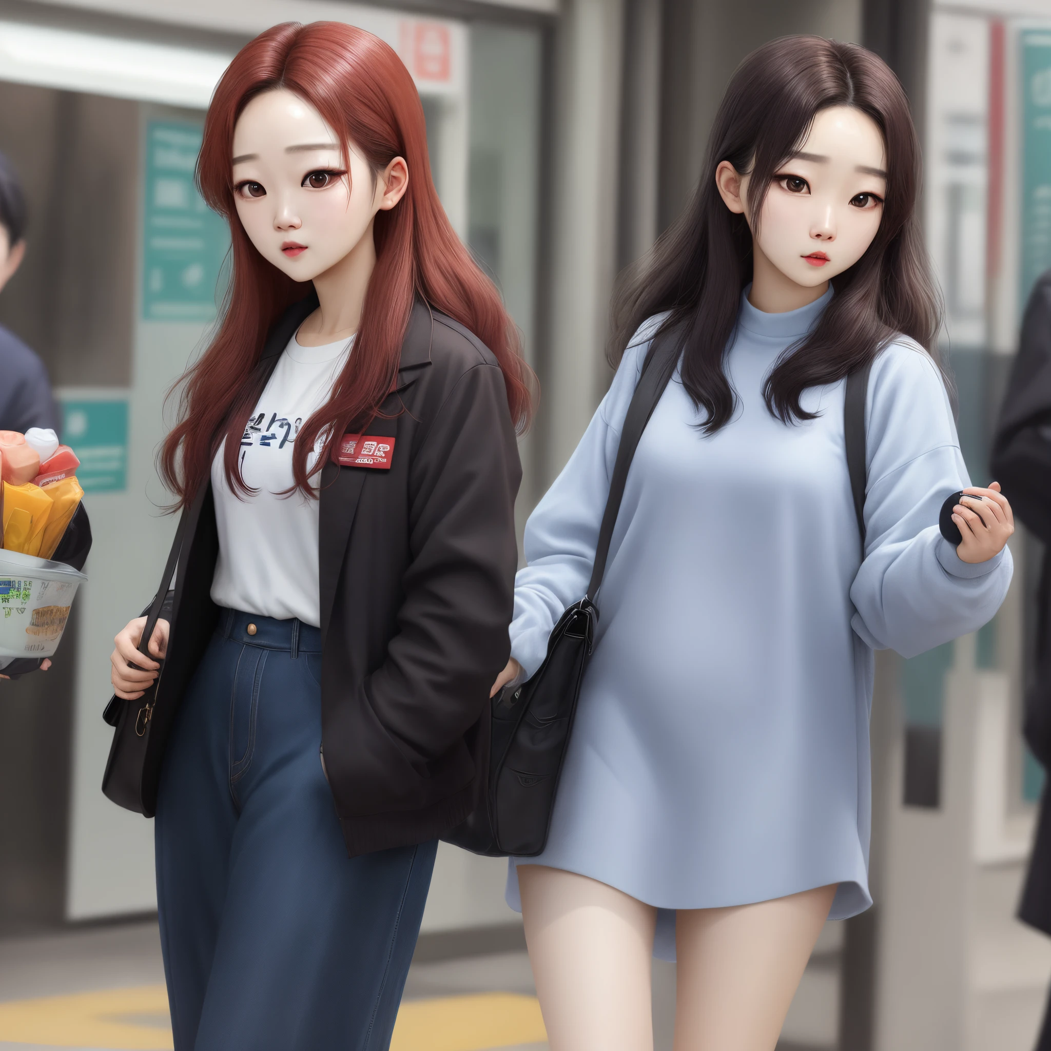 Jang Wonyoung as a super spy