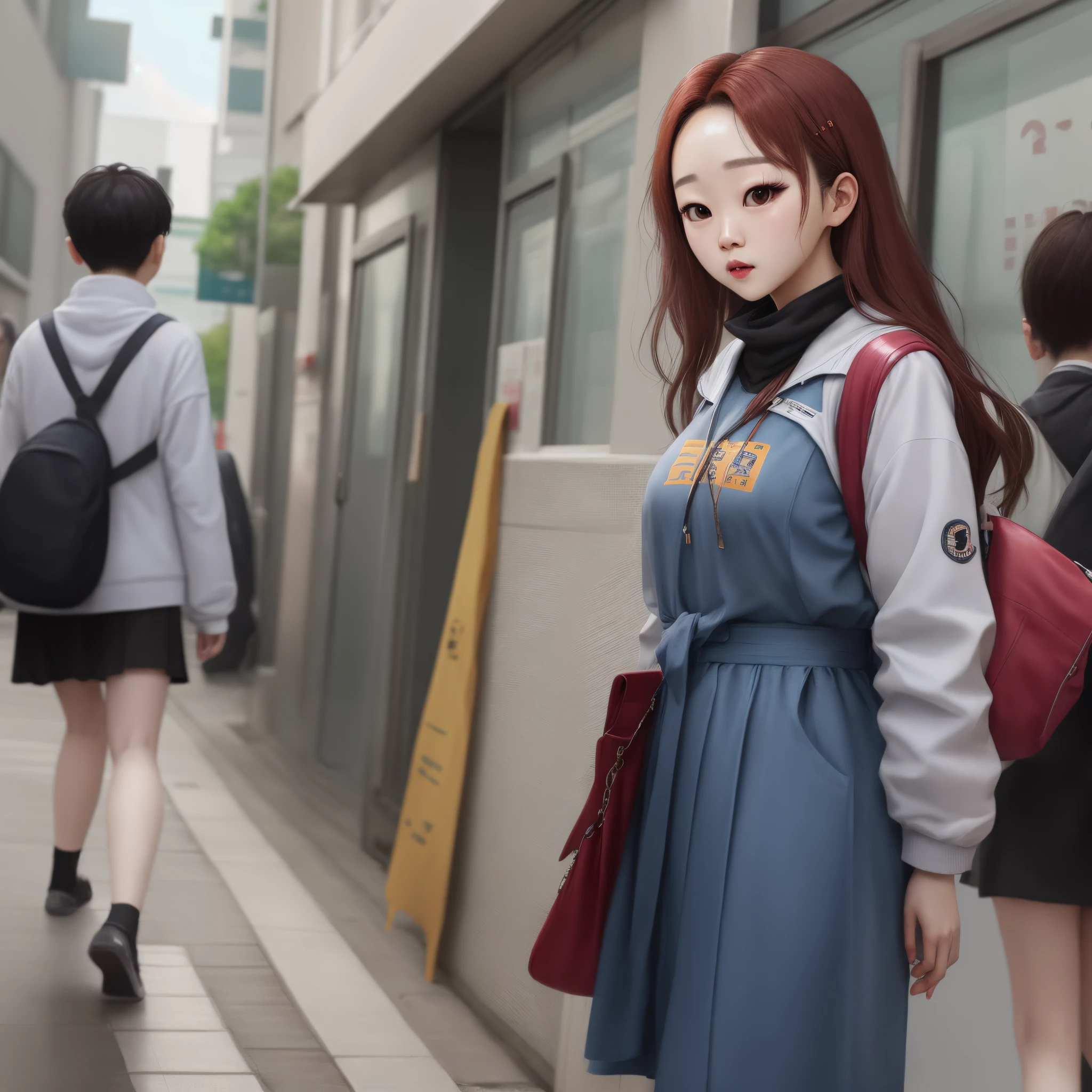 Jang Wonyoung as a super spy