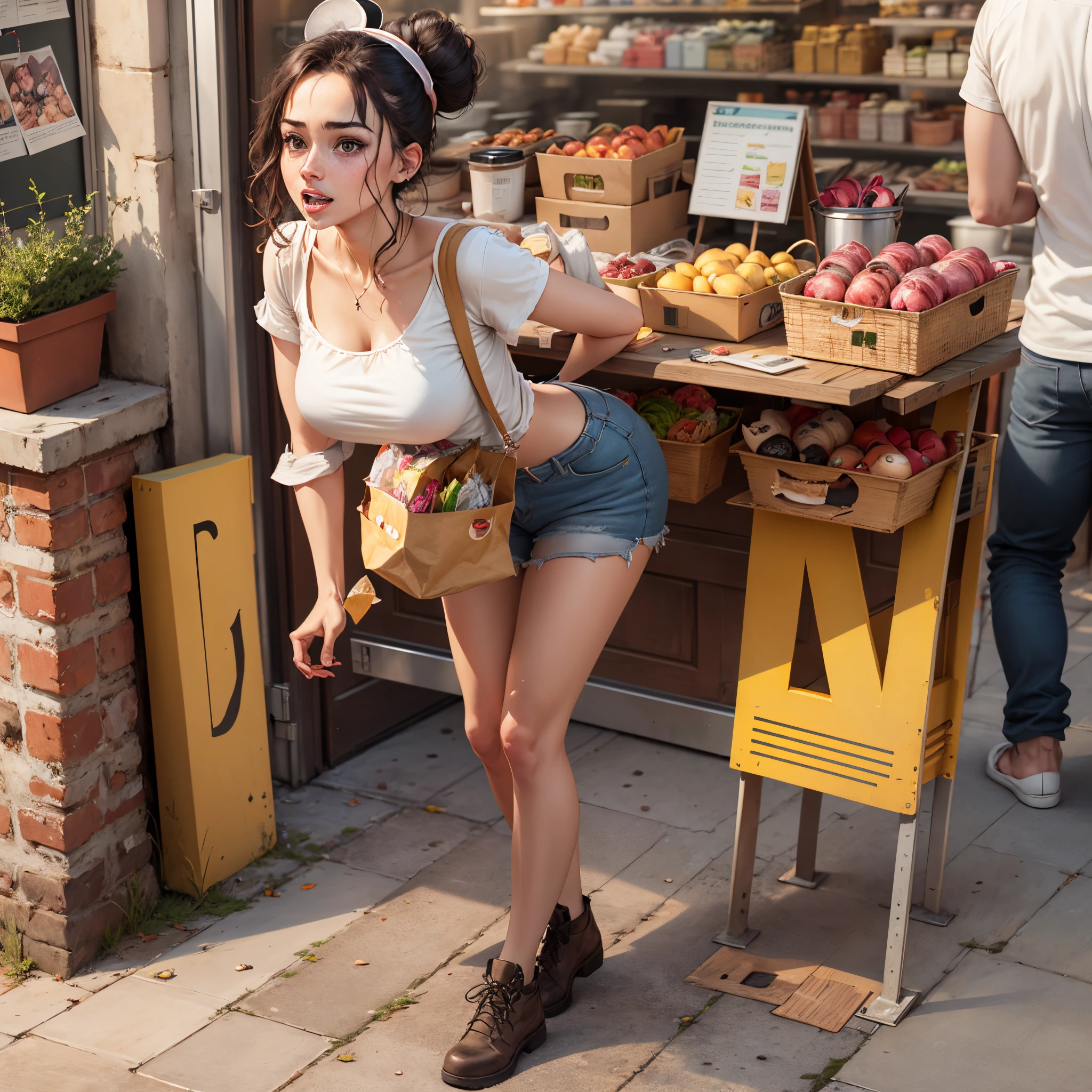 Poste disney pixar ragazza con problemi con il cibo