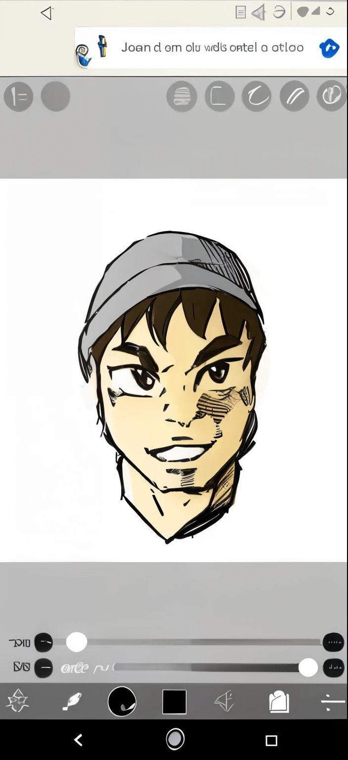 Boy anime, Touca, Gorro, Smile
