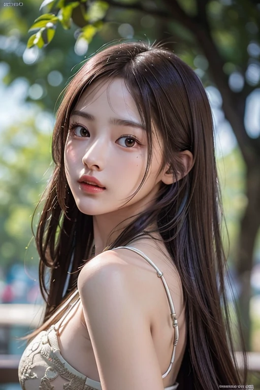 (RAW Photos, Highest quality), (Realistic, Photorealistic:1.3), Tabletop, Crying face, Very delicate and beautiful, Soft Light, (Brown Hair, Straight shoulder-length hair fluttering in the wind), Beautiful detailed girl, (Detailed fingers), Highly detailed eyes and face, Beautifully detailed nose, Beautiful attention to detail, 1 Girl, Japanese, Pure beauty, cute, (Half Body:1.3), Realistic face, Realistic body,