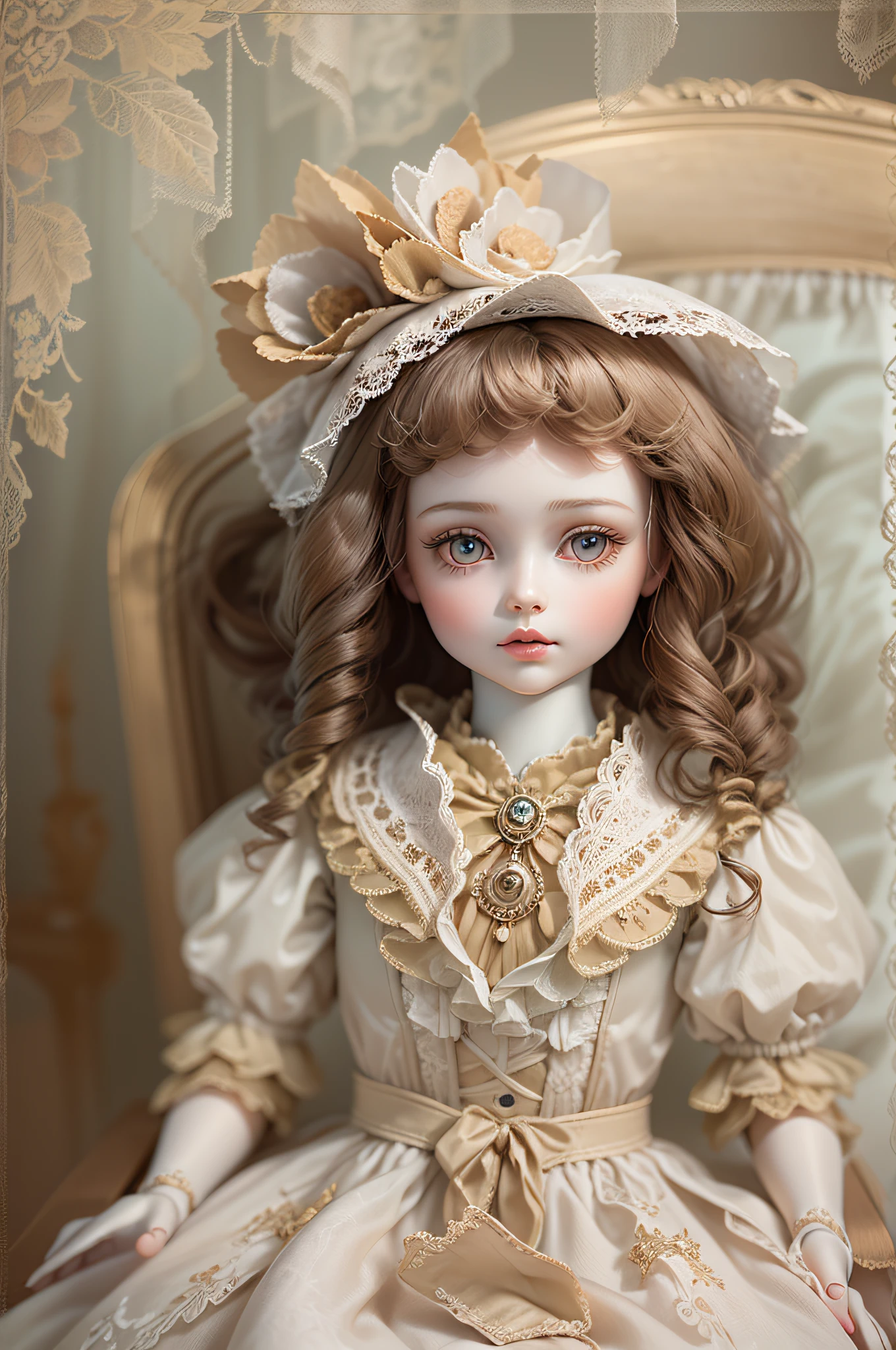 In a quiet suburb, a mother and her young daughter, Emily, lived in an old house that had seen better days. Emily's sixth birthday was approaching, and her mother wanted to give her a special gift. While browsing a flea market, she found an antique porcelain doll. Its glassy eyes seemed to follow her as she moved, but the price was too good to pass up. She bought the doll and wrapped it up for Emily.