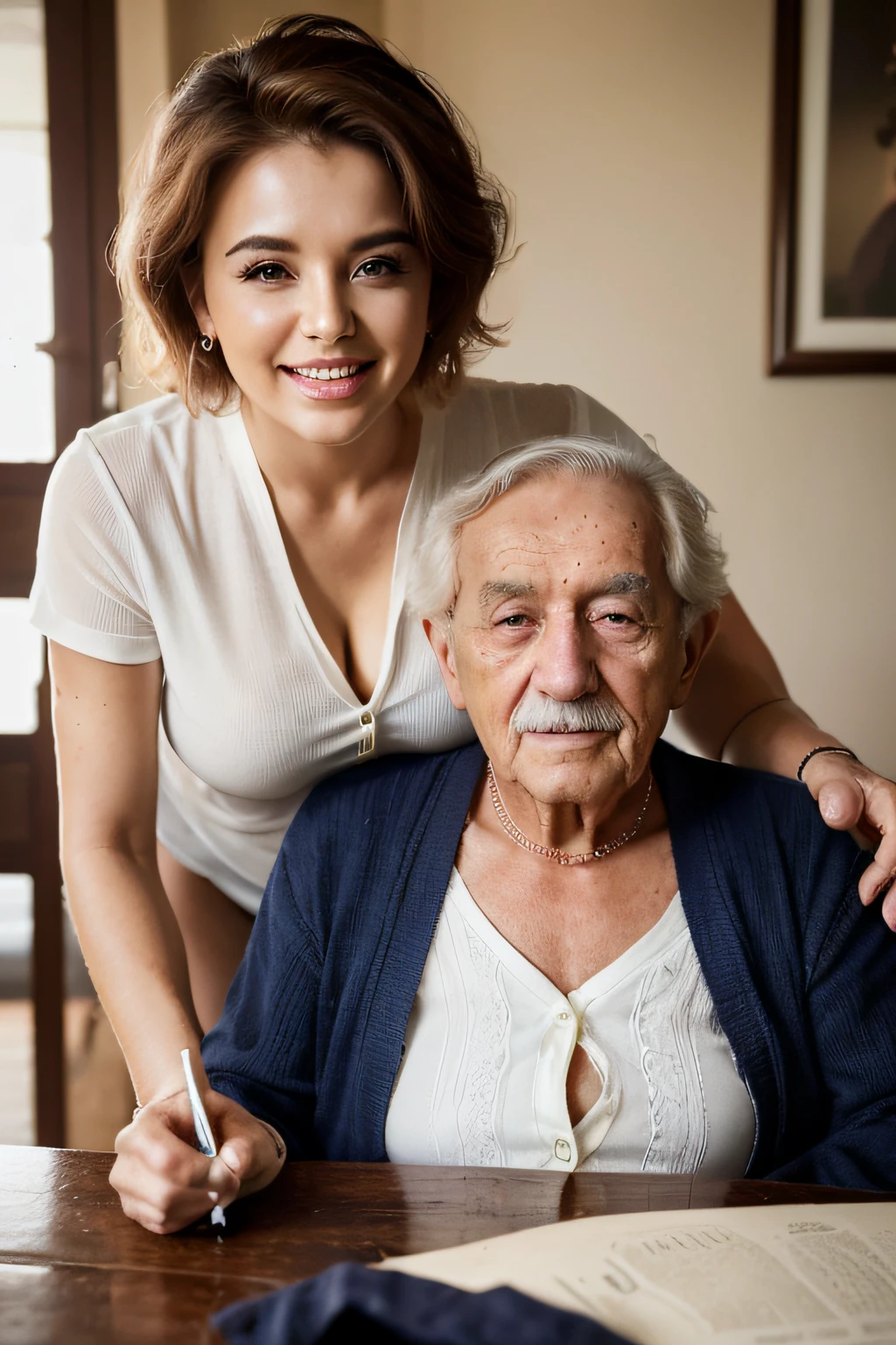 Older grandpa love older grandma