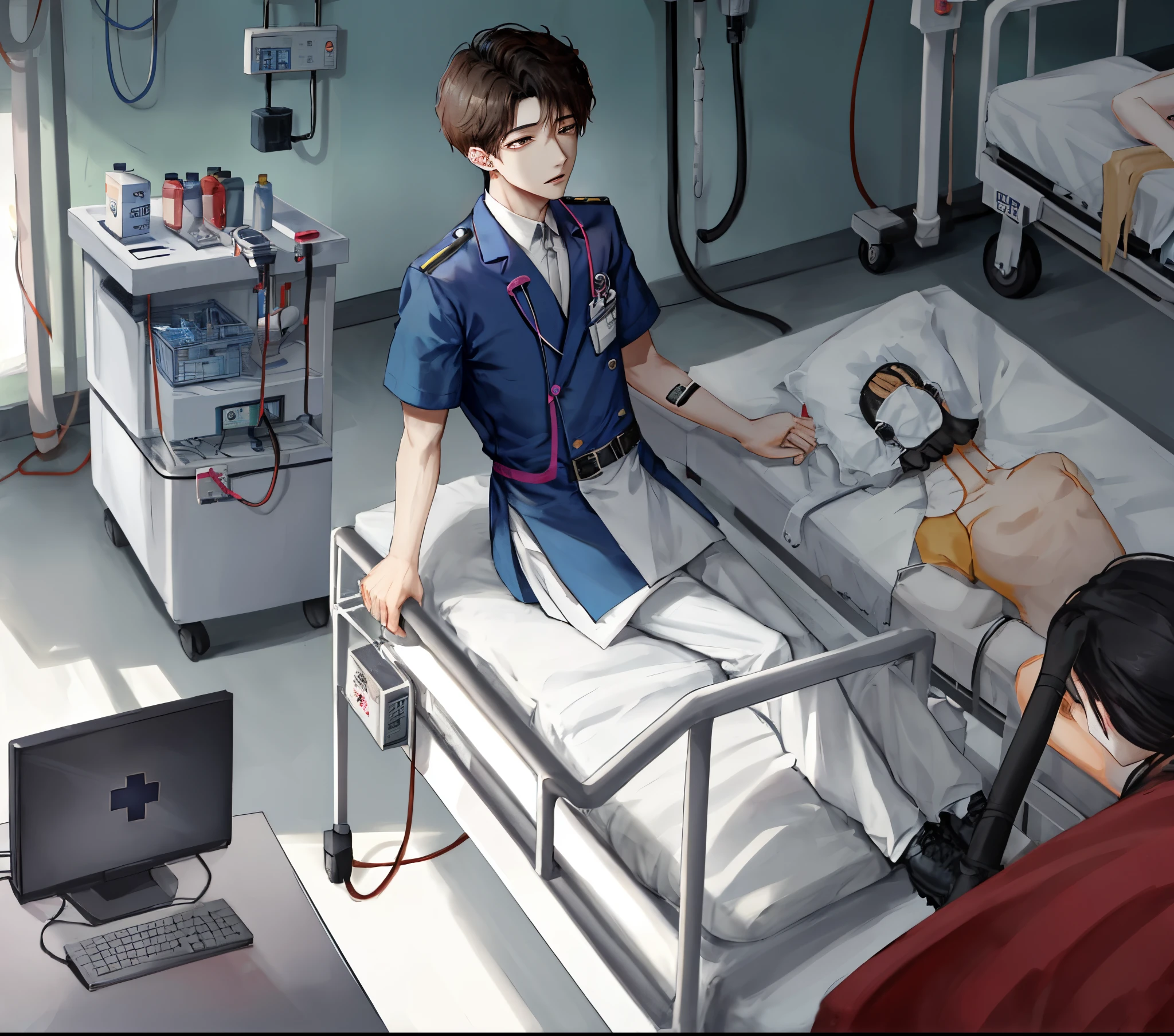 Park Chanyeol, exo, medic, hospital, greys anatomi, belle, realista