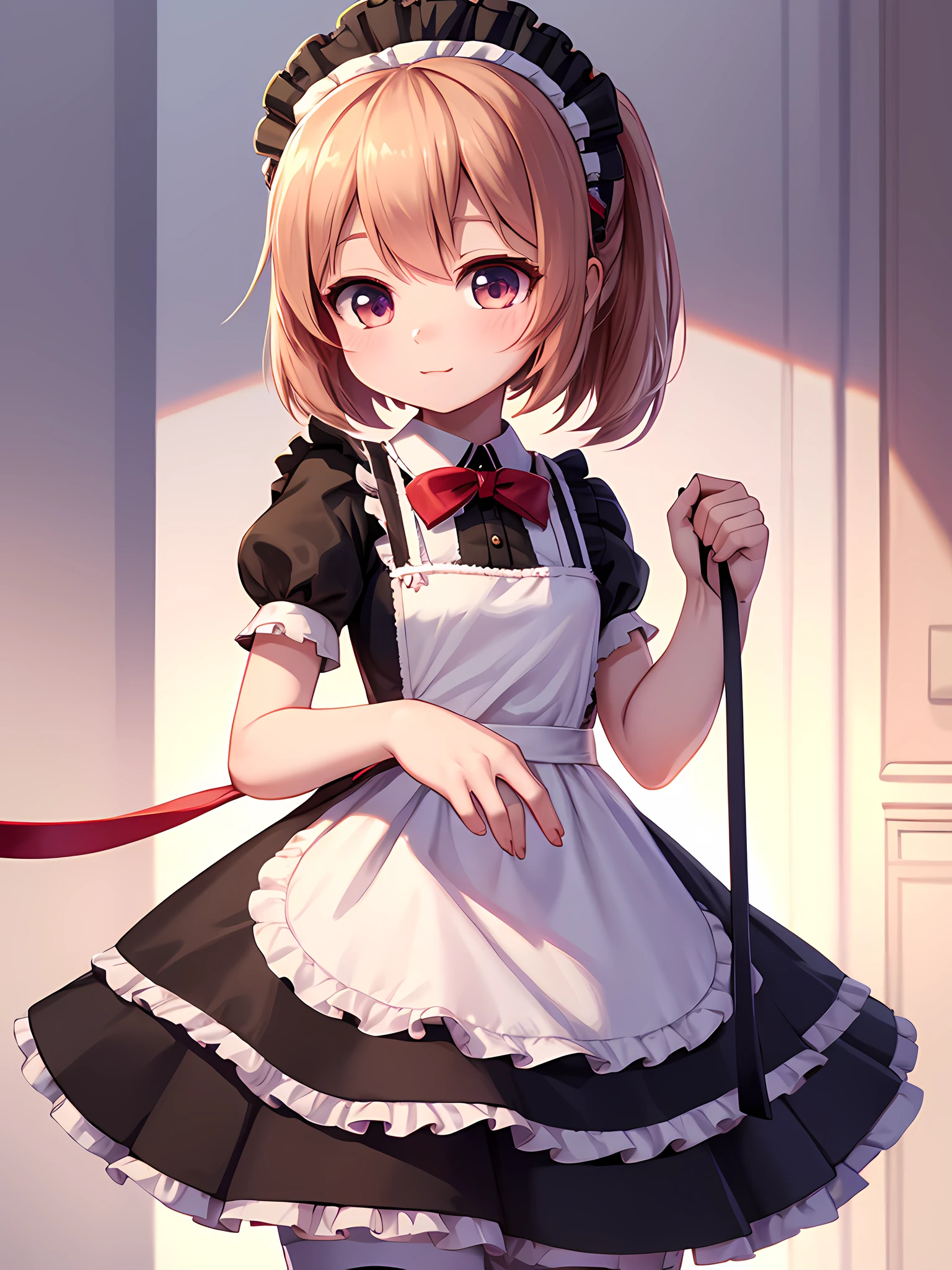 masterpiece1.0, best quality1.0, FHD1.0, female , 
**li,cute,cute,cute, cheerful, kneeling, looking at viewer, twintail, blonde,  , hair ribbon, thighhighs, ((((((frilled clothing)))))), ((((((off shoulder)))))), ((((((undone clothing)))))), ((((((mini skirt)))))), ((((((maid)))))), ((((((apron)))))), ((((((absurdres)))))), ((((((kawaii)))))), ((((((cel anime)))))),fullbody