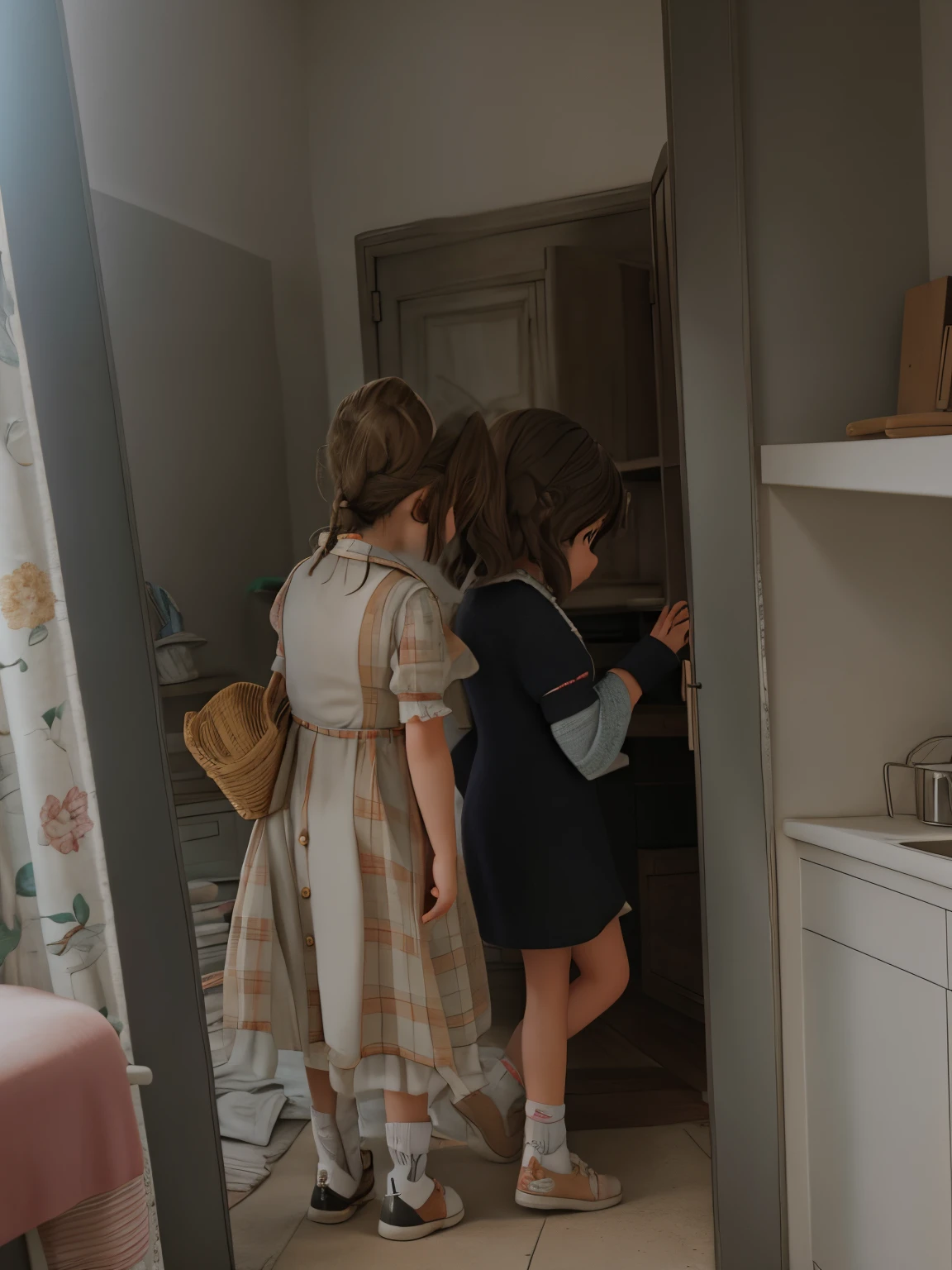 two girls