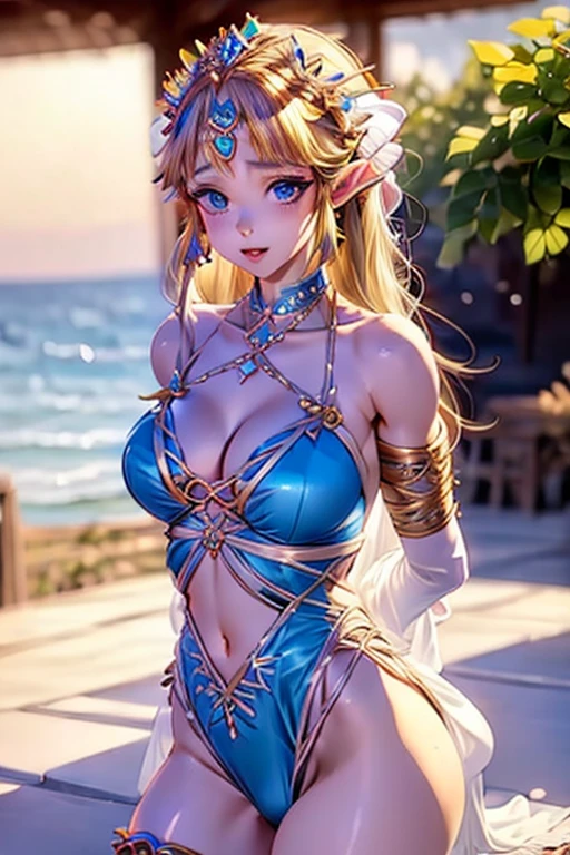 princess zelda in swimsuit bondage