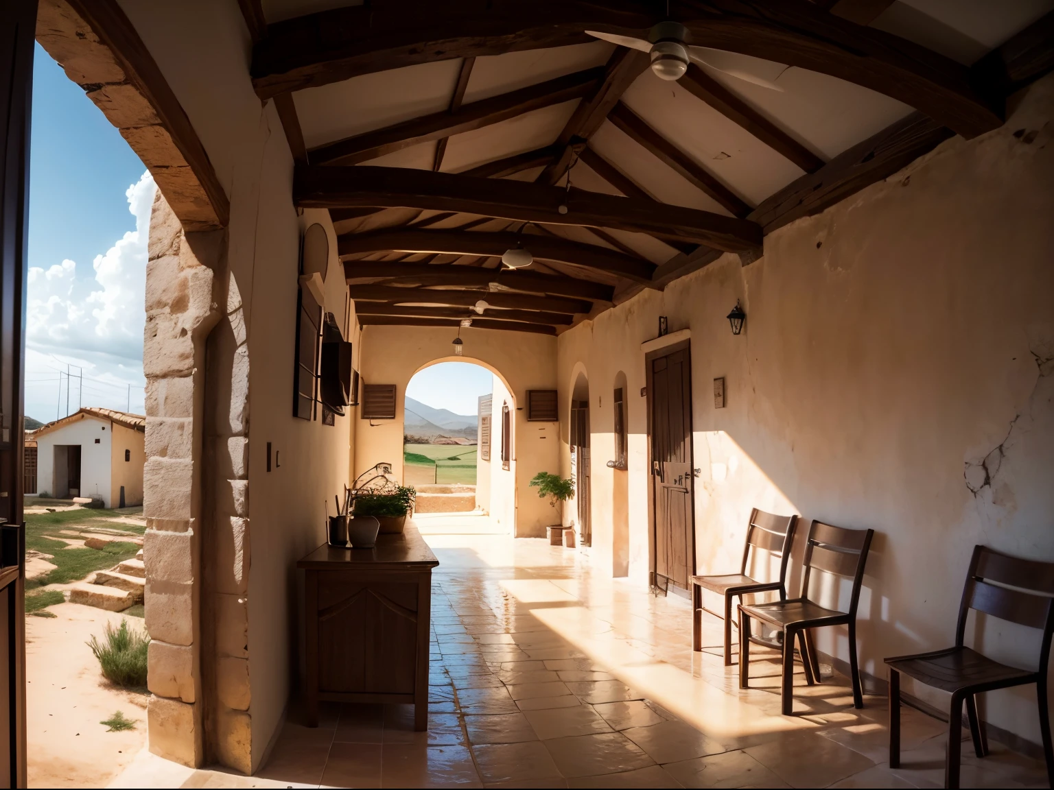 Moinho, espremedor de cana, Rural area, ambiente interno