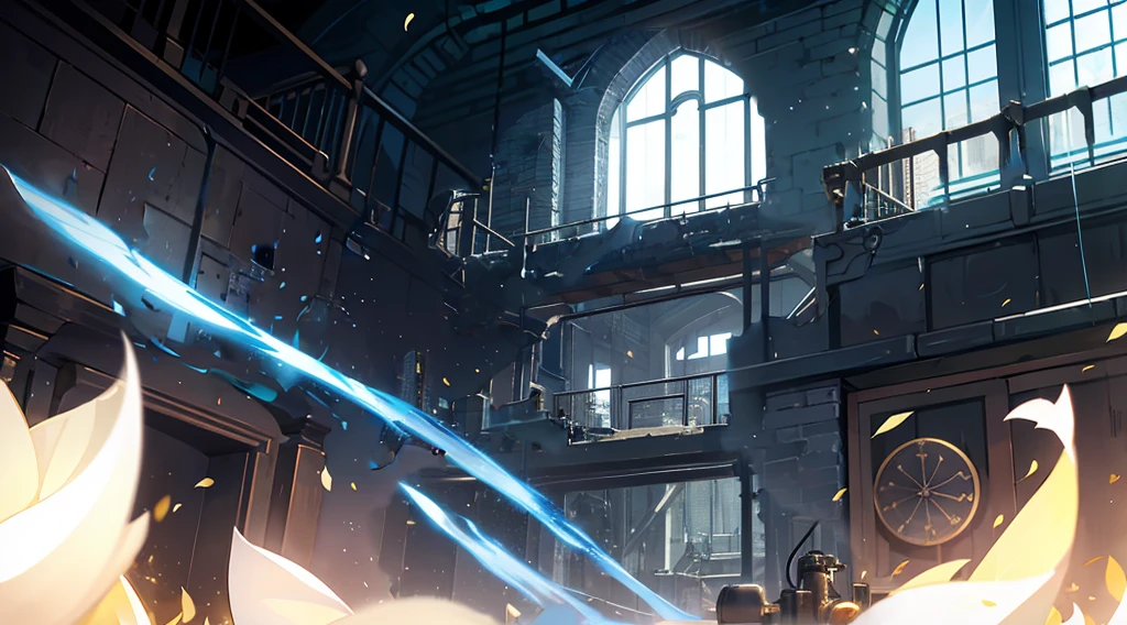 darkened room、(Steampunk Factory)、(inside factory)、(Room of Ruins 1.4)、No human