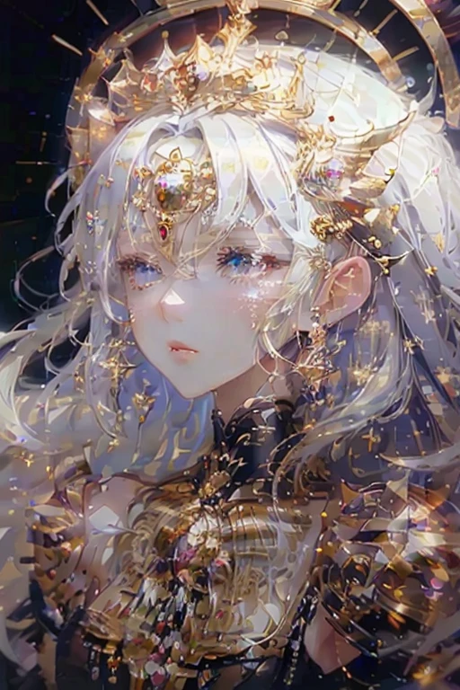 (Same character, front, side, back), (full body); 3d; cute; 3d toy art; toy art; anime style; glitter; horoscope sign Virgo; Virgin details; ♍ symbol