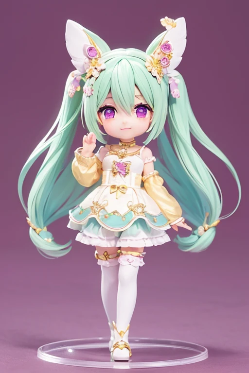 (Same character, front, side, back), (full body); 3d; cute; 3d toy art; toy art; anime style; glitter; horoscope sign Virgo; Virgin details; ♍ symbol