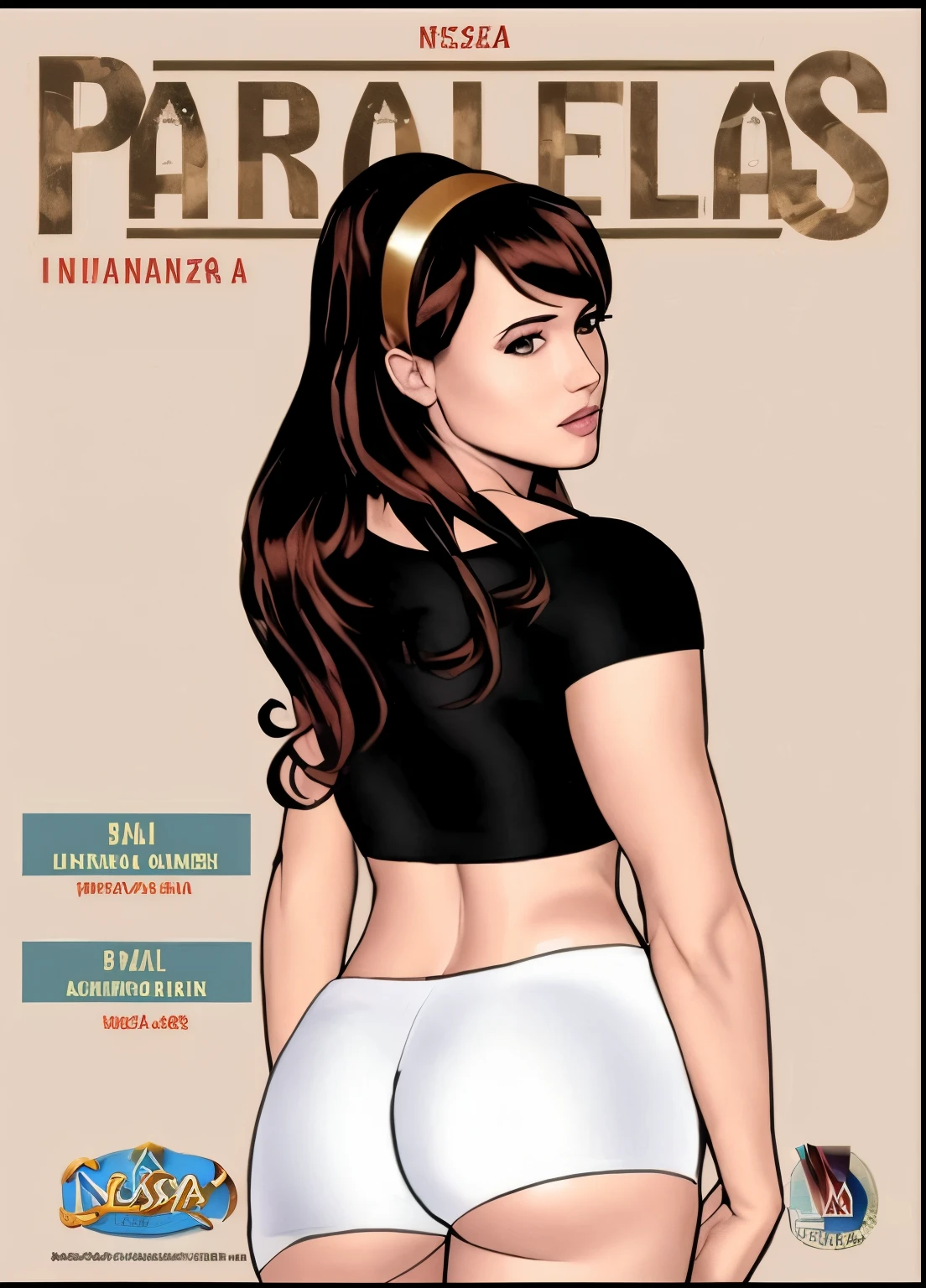 fazer mulher realista baseada nesta imagem