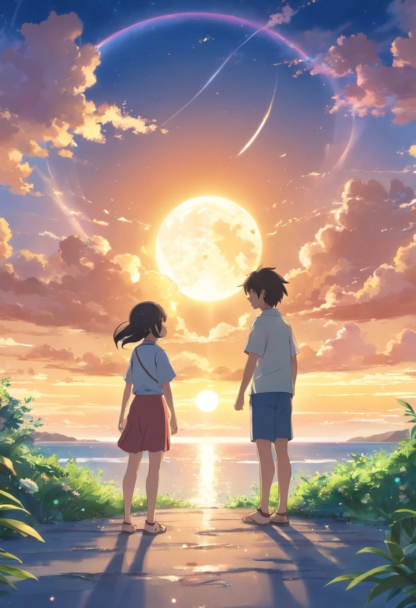 Sun and Moon illustratio