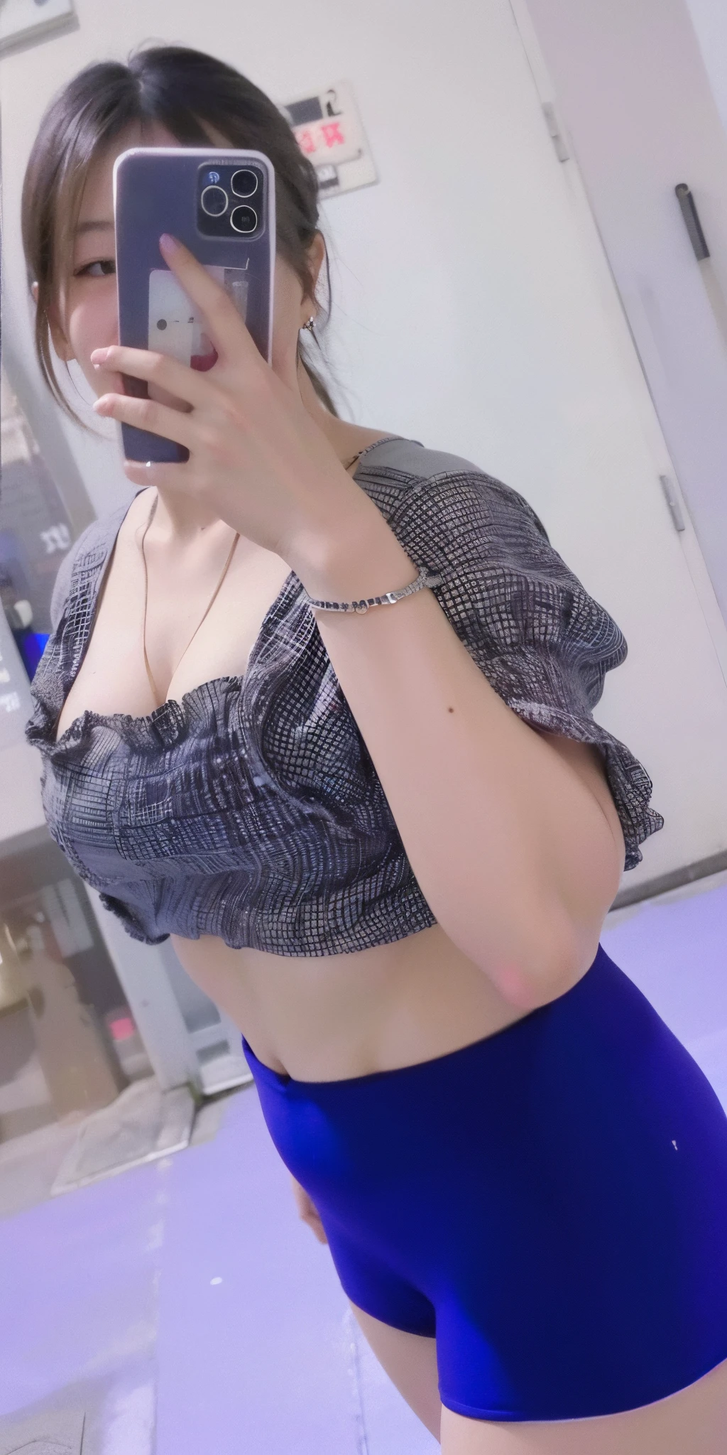 1girl, Tokyo street,night, cityscape,city lights,upper body,close-up,smile,, (8k, RAW photo, best quality, masterpiece:1.2),(realistic, photo-realistic:1.37),