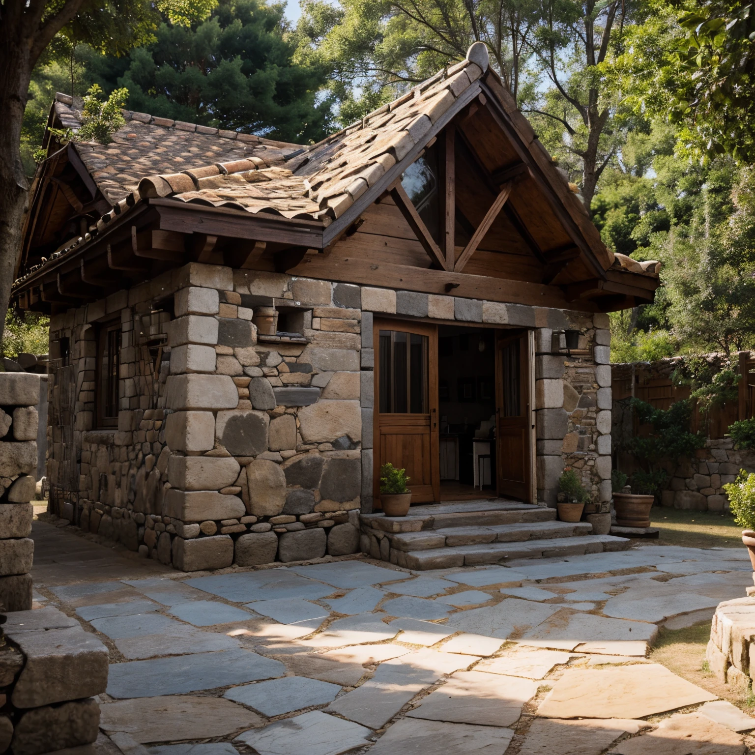 House in Stones, until nigth