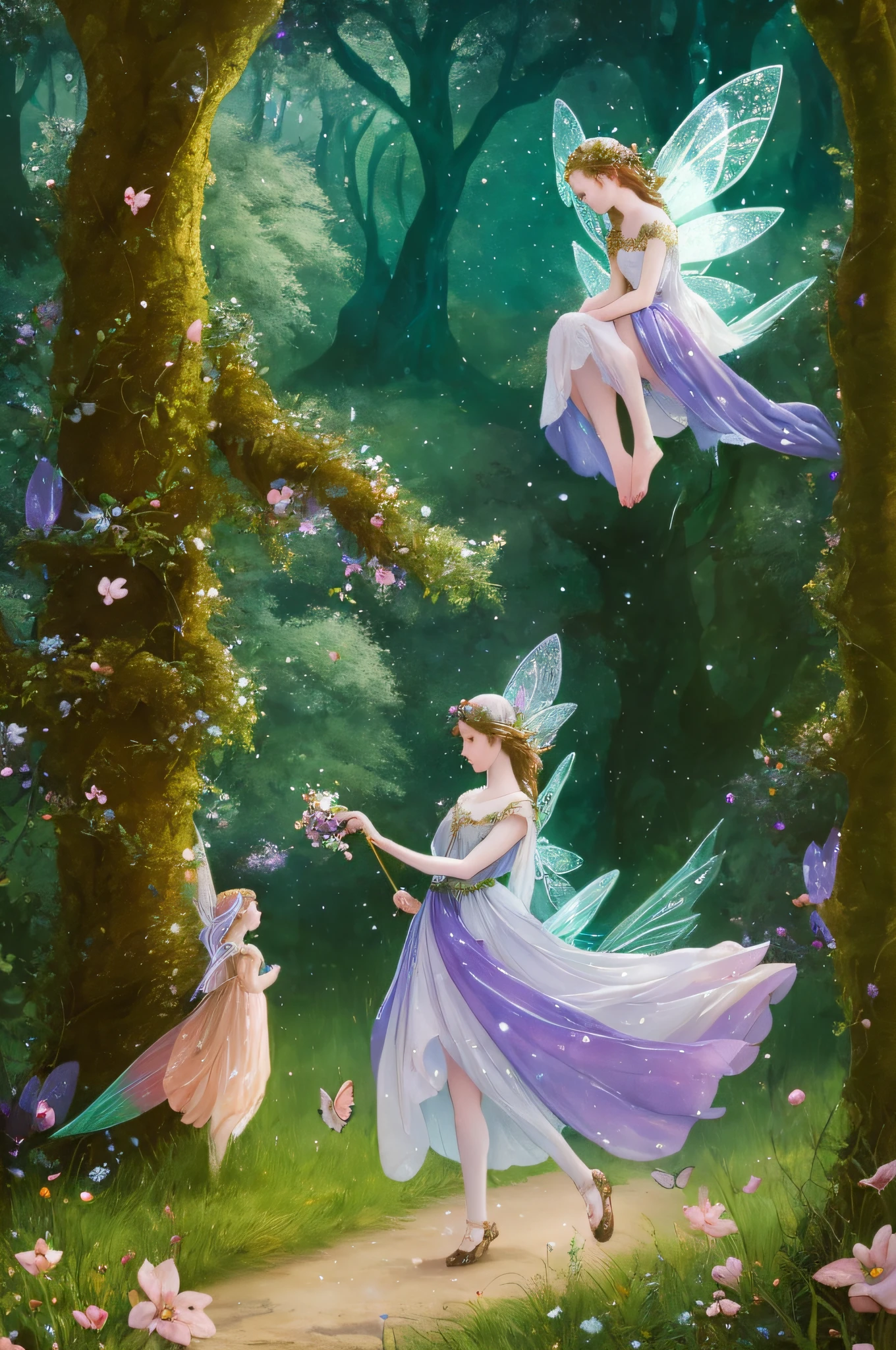 Fairies have been part of various mythologies and fairy tales around the world. From the elegant and ethereal fairies of Celtic mythology to the small and mischievous fairies of European tradition, these magical creatures have left an indelible mark on popular culture. In mythology, they are often depicted as beings with supernatural powers and a strong connection to nature of comic