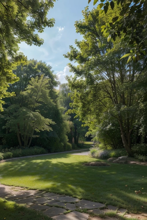 (best quality,4k,8k,highres,masterpiece:1.2),ultra-detailed,(realistic,photorealistic,photo-realistic:1.37),portrait,landscape,colorful,soft lighting,scenic views,nature,serenity,peaceful ambiance,sunshine,clear blue sky,green grass,fresh air,gentle breeze,tranquil atmosphere,blooming flowers,trees swaying gently,sparkling water,harmonious colors,warmth,sunlight filtering through leaves,play of shadows and light,dappled sunlight,relaxation,serene environment