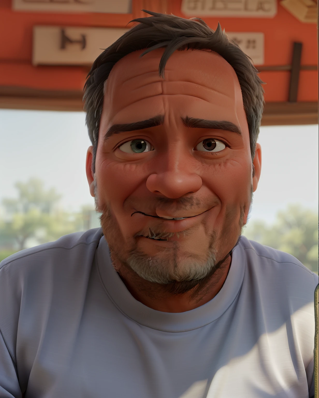 A man who rebuilds himself from scratch despite being sometimes wronged and misunderstood, a dedicated father concerned with the character and education of his children