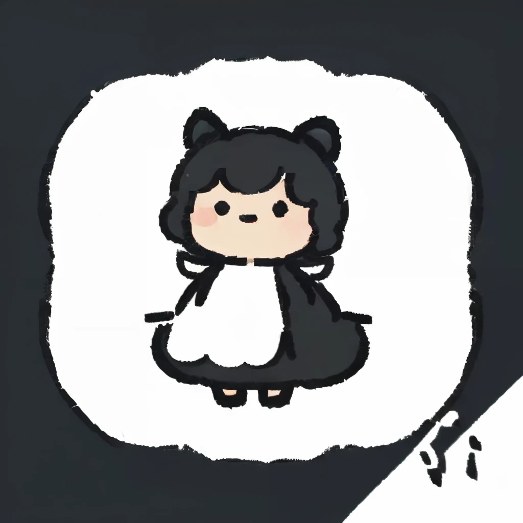 a black swan,ellegance,Pan,anthropomorphic styles,stickfigure,Invite people on board