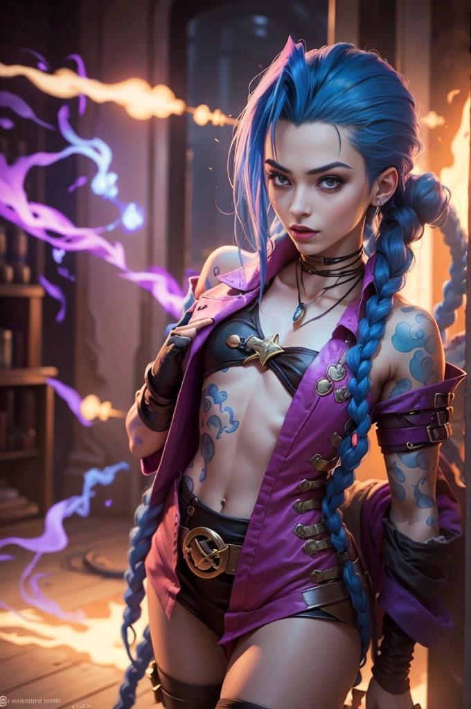 Tenir des épées, jinx arcane