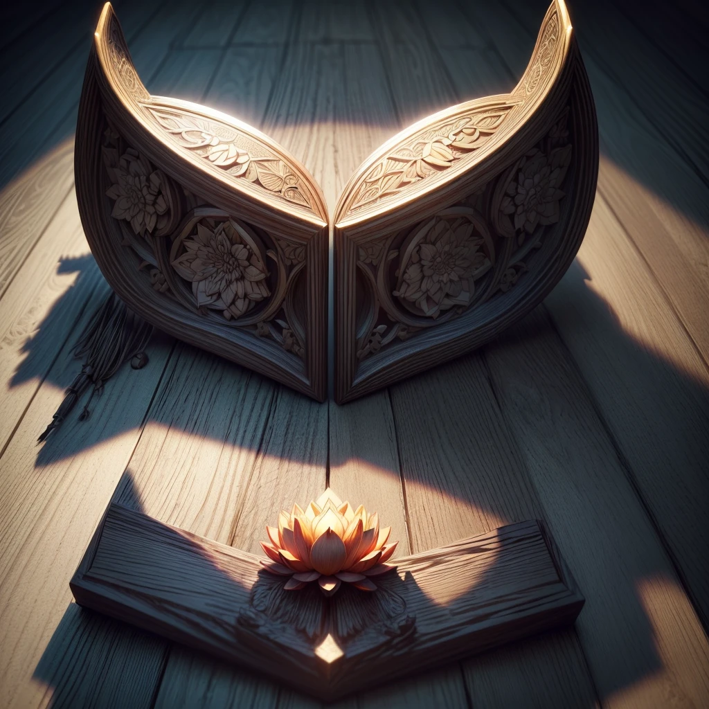 The prompt for the given theme is: (best quality, 4K, high resolution, masterpiece:1.2), ultra-detailed, (realistic, photorealistic, photo-realistic:1.37), (symmetrical, symmetry:1.5), centerpiece lotus, oriental elements, (Chinese-unique illustration:1.2, vector art:1.2), (Chinese colors, intricate color palette), (meticulously designed, clean lines, high definition, top-notch quality, extremely detailed, masterpiece, cinematic lighting, 4K).