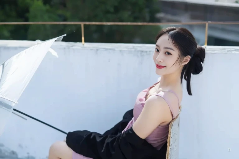 ((Best Quality, 8K, Masterpiece: 1.3)), 1girl, Slim Abs Beauty: 1.3, (Hairstyle Casual, Big Breasts: 1.2), Dress: 1.1, Super Fine Face, Delicate Eyes, Double Eyelids, Smile, Home