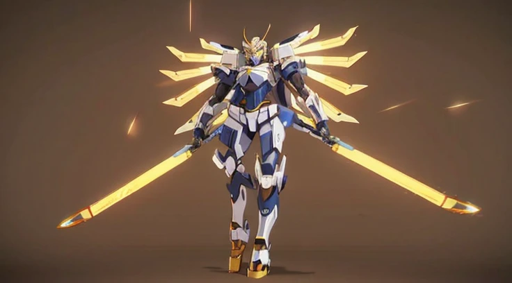 robot, mecha, saber