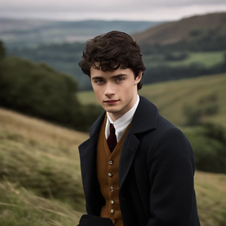 Tom is a tall young male, pale, short black hair, brown eyes, gaunt features, famously portrayed by christian coulson,Harry Potter series,Tom is a tall young male, pale, short black hair, brown eyes, gaunt features, famously portrayed by christian coulson,face,photo
