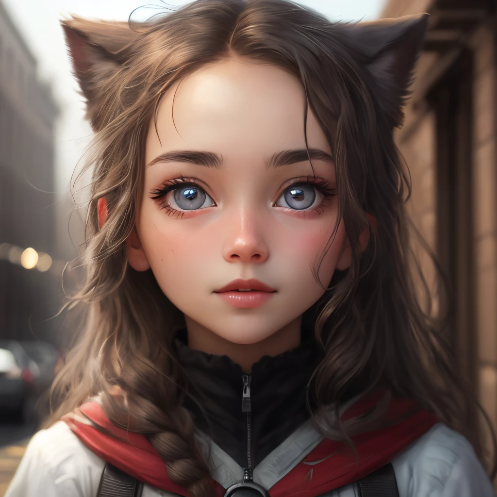 What color were Lily's eyes, and how did they reflect her curiosity?