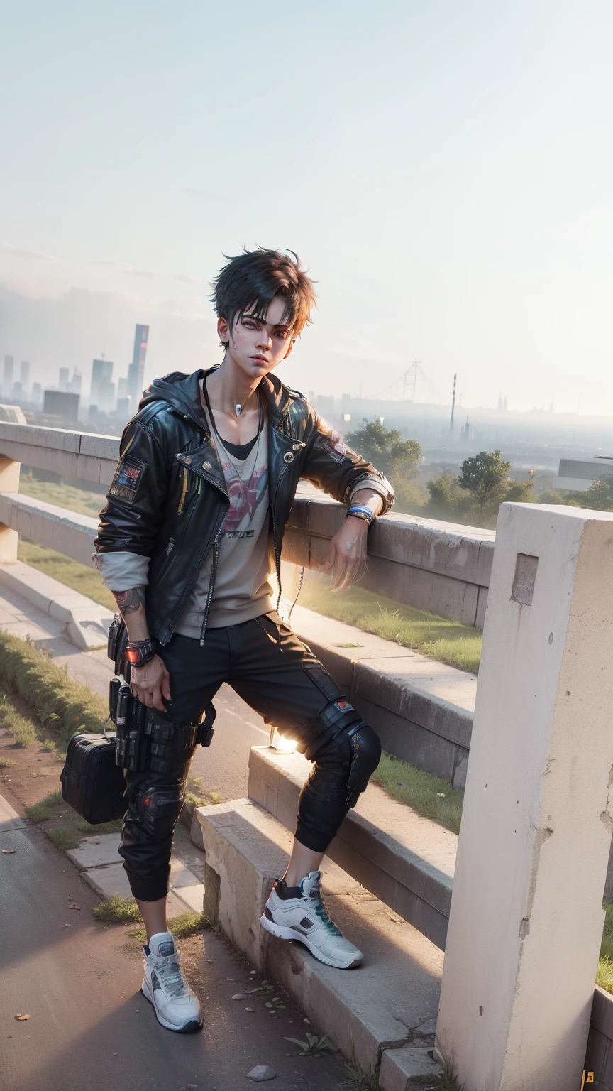 cyberpunk,smartboy,lighting realistic background,8k,v4,