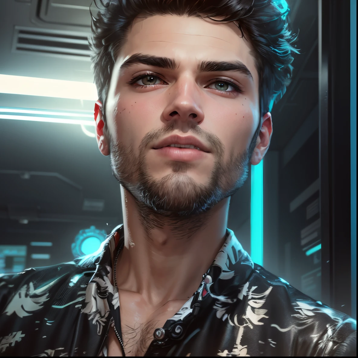 Cover my body t-shirt full t-shirt and handsome boy realistic realistic face realistic ultra details it ke details 8k ultra futuristic cyberpunk 2.0 robot picture district