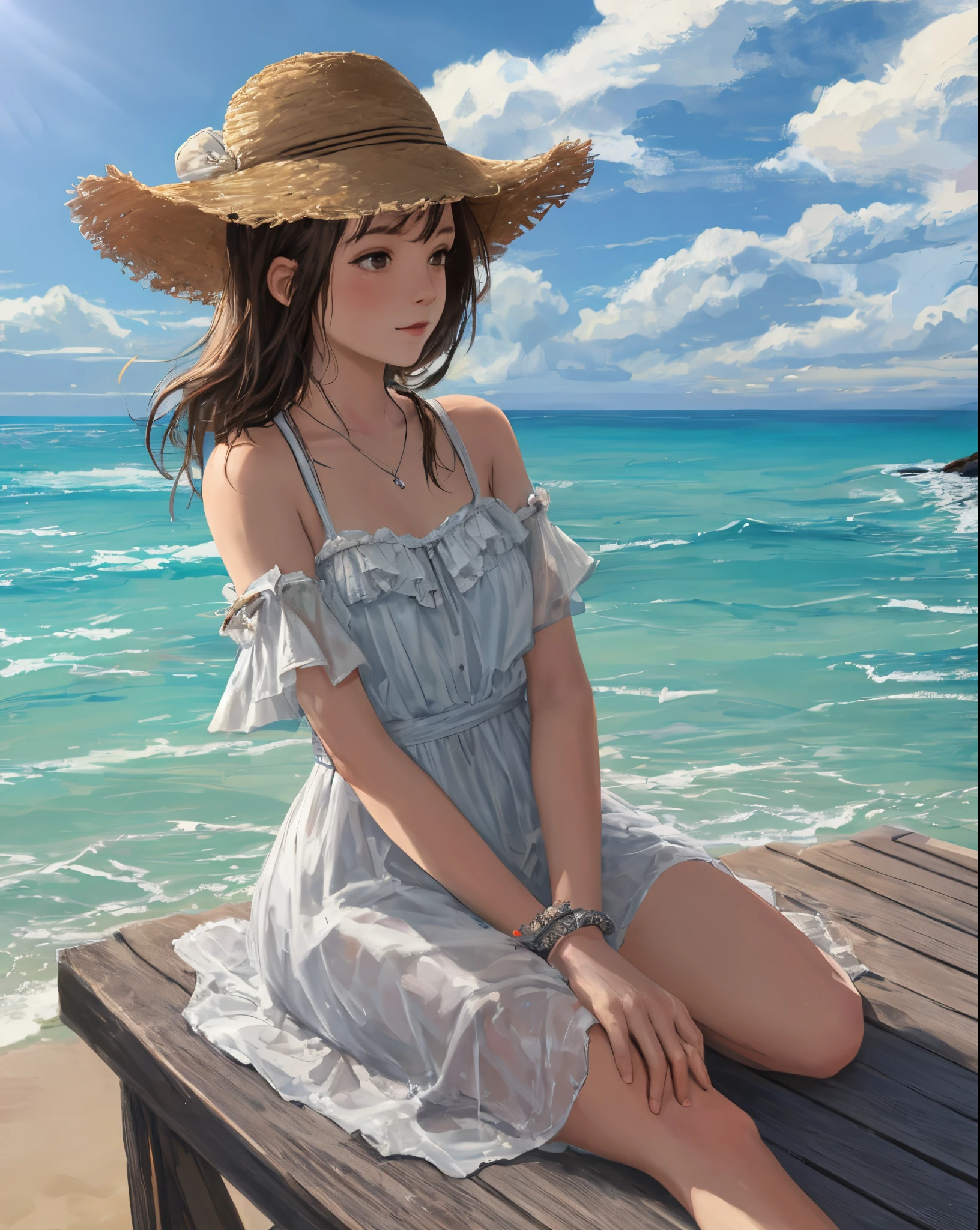 Girl at the beach