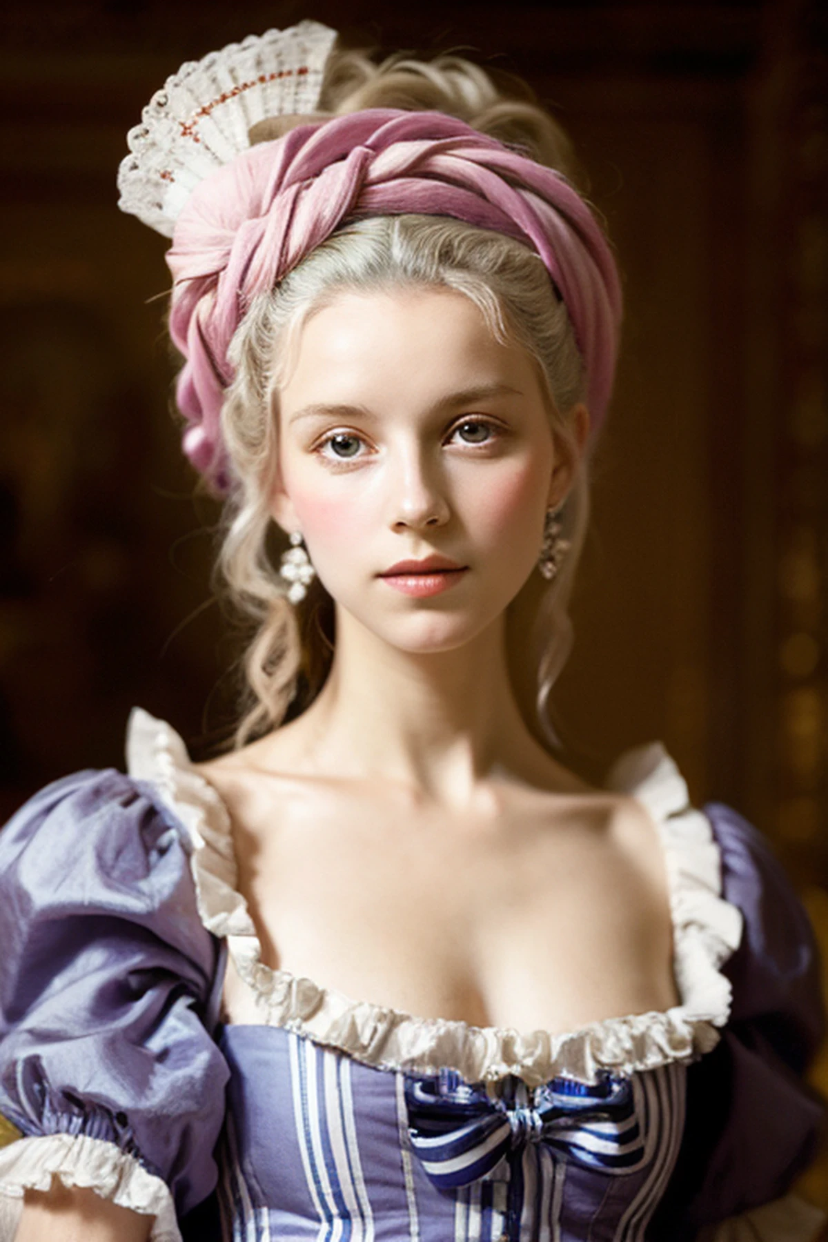 １８french lady of the century　portrait of marie antoinette