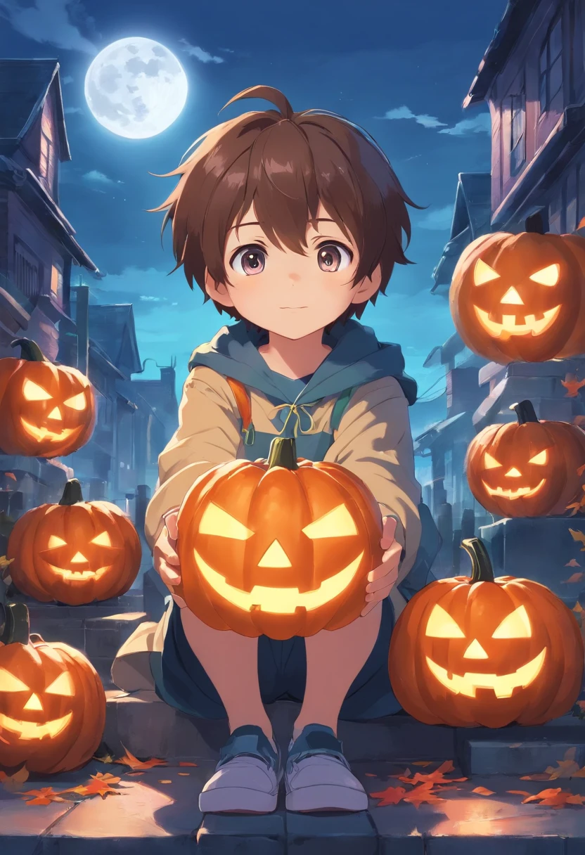 halloween，Cute  boy