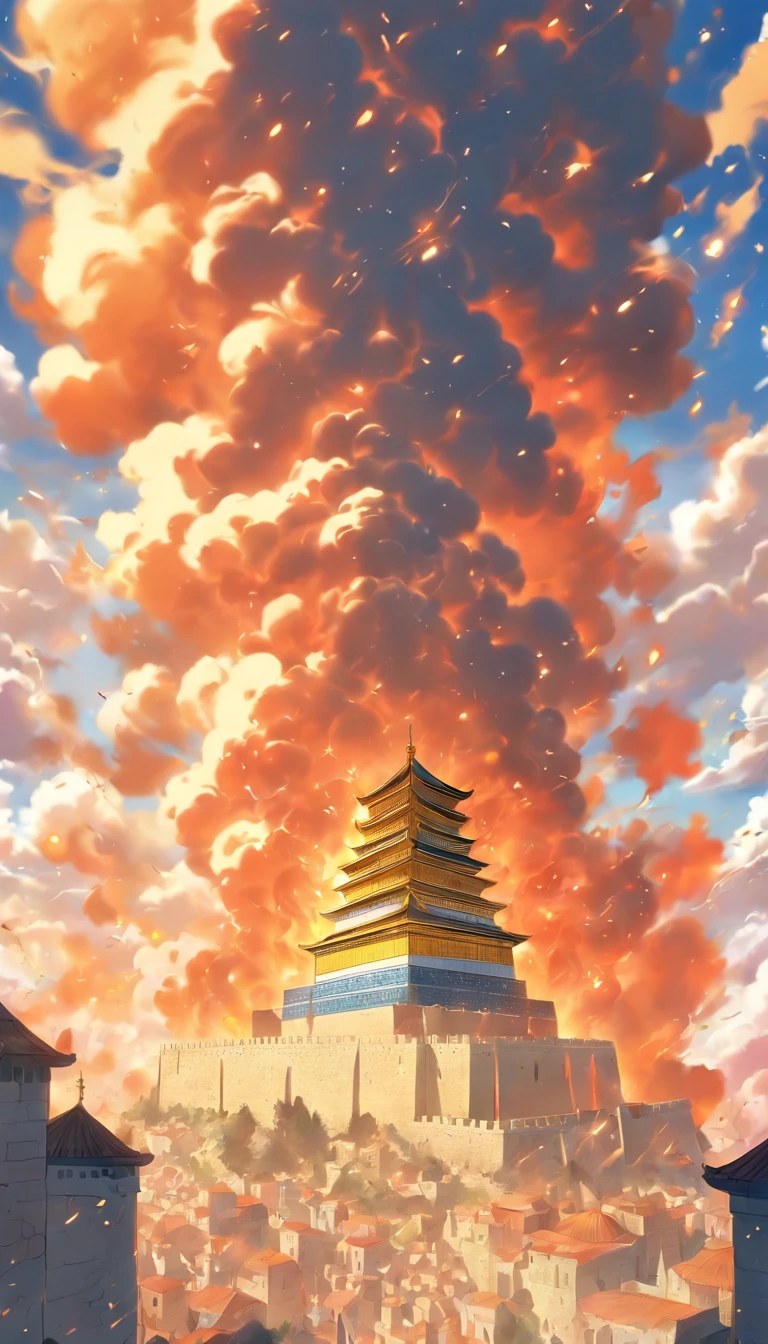 Great masterpiece,Ultra-realistic picture scenes,Love and blessings to the country,National history and culture,Joy and energy,Prosperity and solidarity,the People's Republic of China,Tiananmen square, beijing,Celebrate National Day