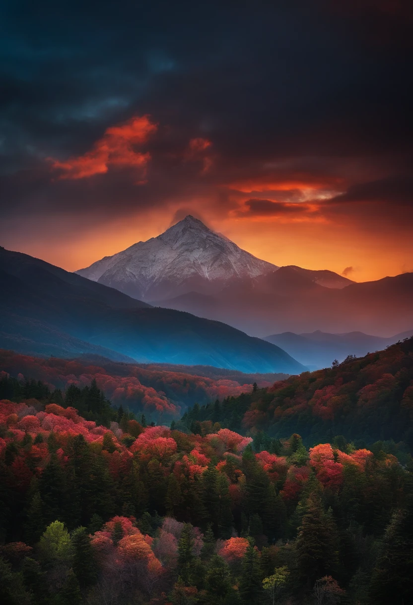 unknown mountain、mysterious mountain、mysterious mountain、suspicious mountain