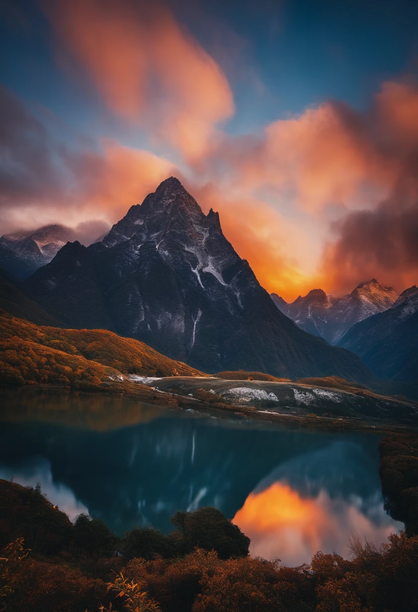 unknown mountain、Mysterious mountain、Mysterious mountain、suspicious mountain