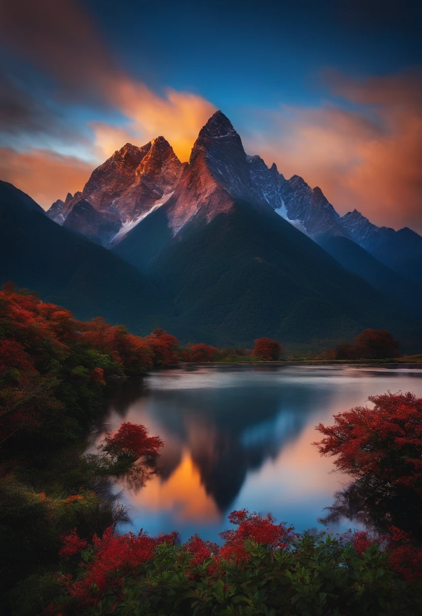 unknown mountain、Mysterious mountain、Mysterious mountain、suspicious mountain