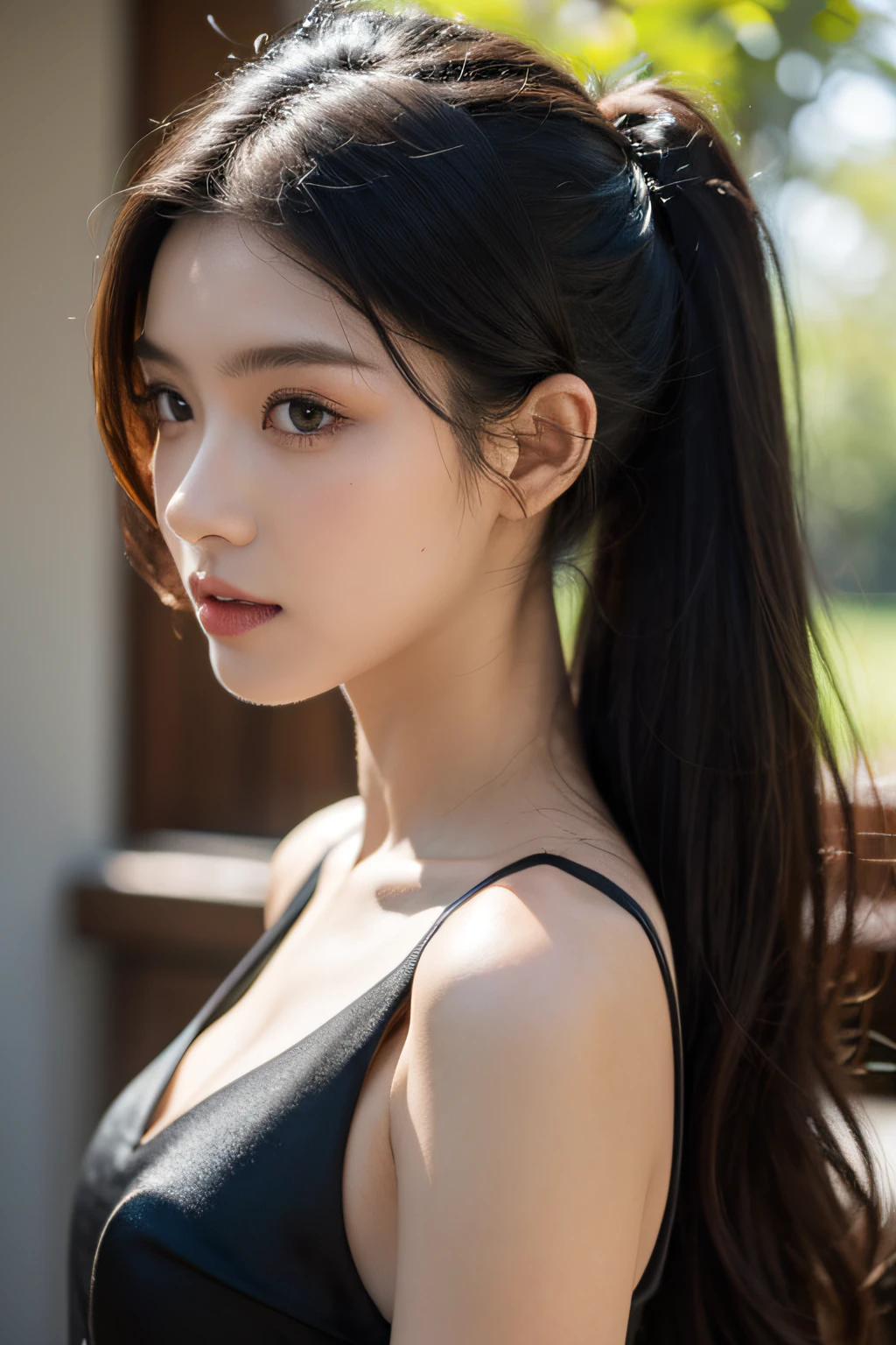 Black silk beauty