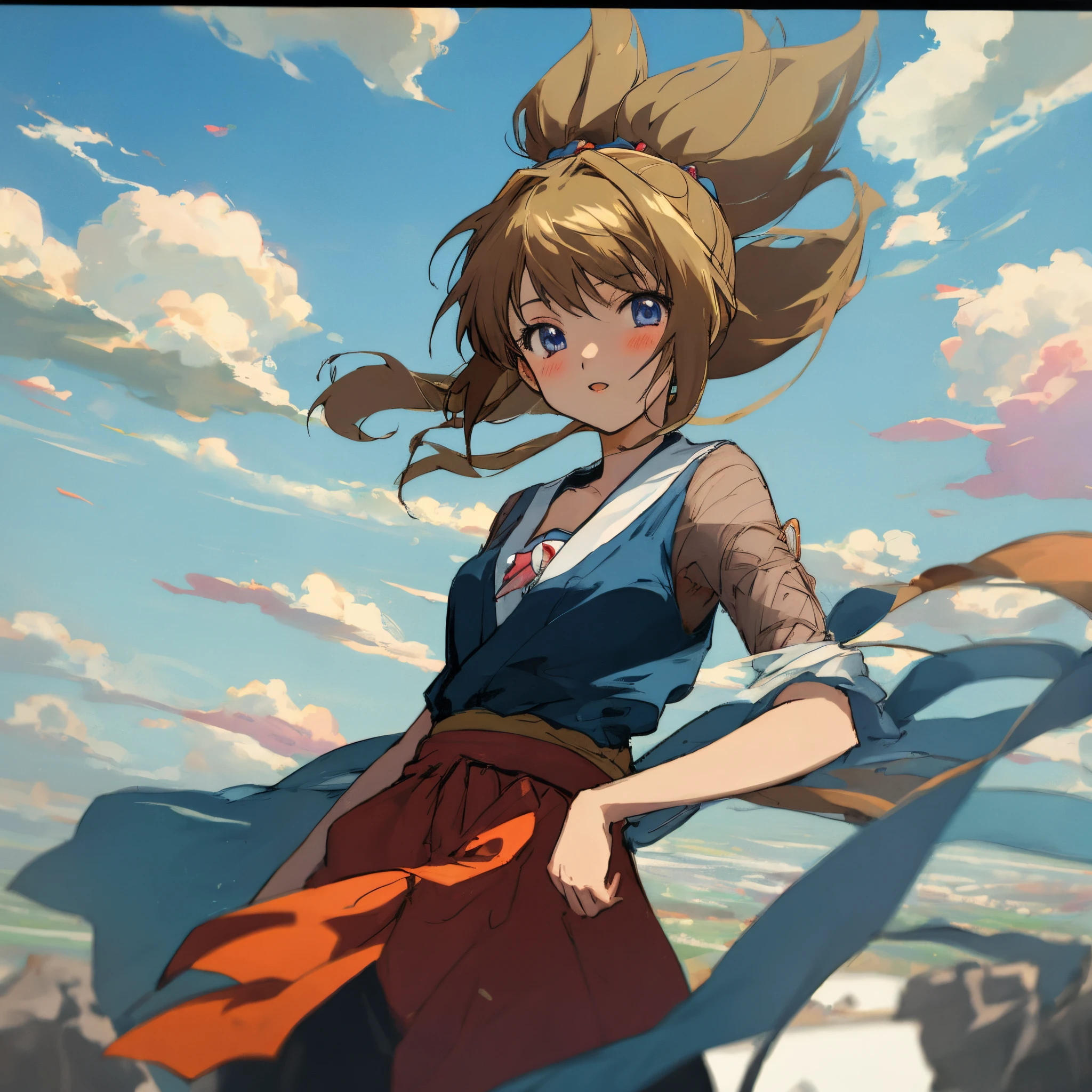 Anime-style girl