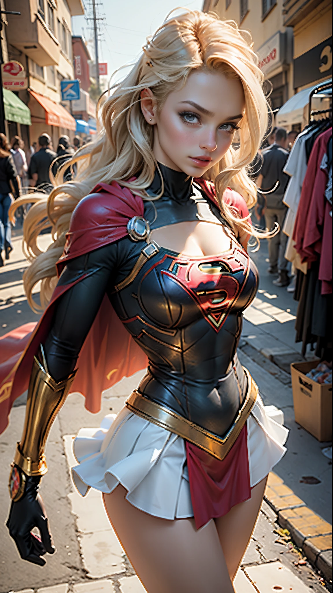Broken Superman skirt