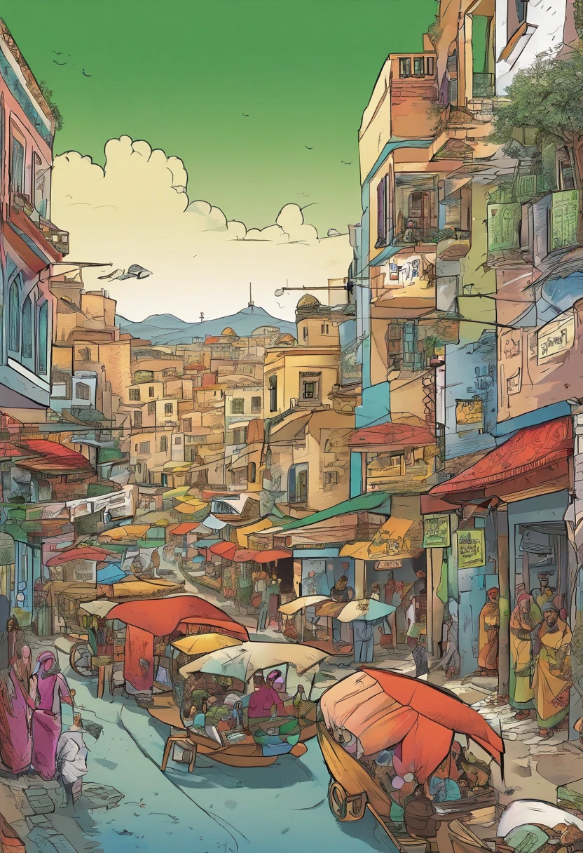Cartoonizing the Islamic-Palestinian issue