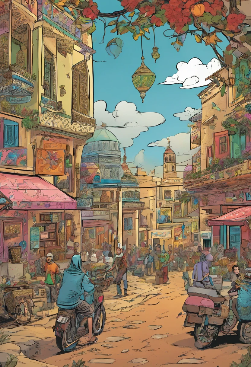 Cartoonizing the Islamic-Palestinian issue