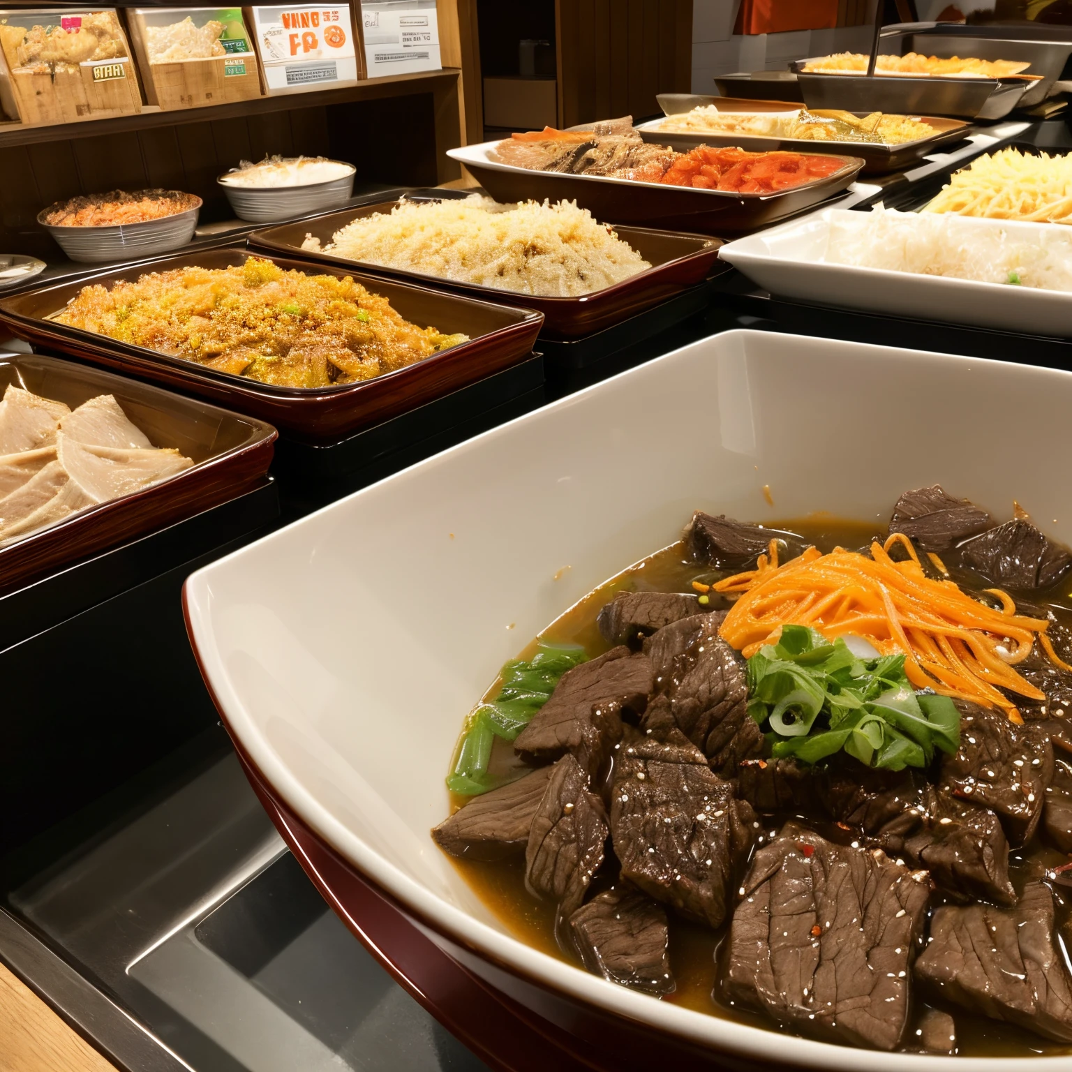 Yoshinoya's beef bowl