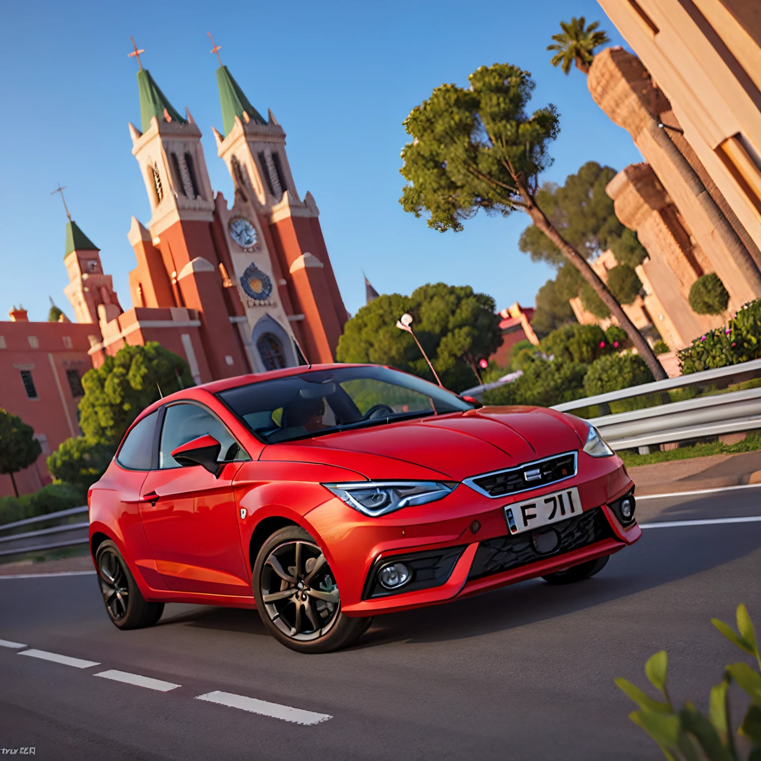 Red, Seat Ibiza, seat, new ibiza seat, on the streets, pixar, cars movie, eyes instead of windshield, alive, personality, expression, cars movie disney character, disney chatacter, kids movie, animated car, cartoon, disney movie, pixar, big eyes, eyes on windshield, cars movie eyes, brown eyes, eyes on windshield, eyes on all cars, eyes looking at camera, happy, only ibiza car, ibiza car driving, highway, speed