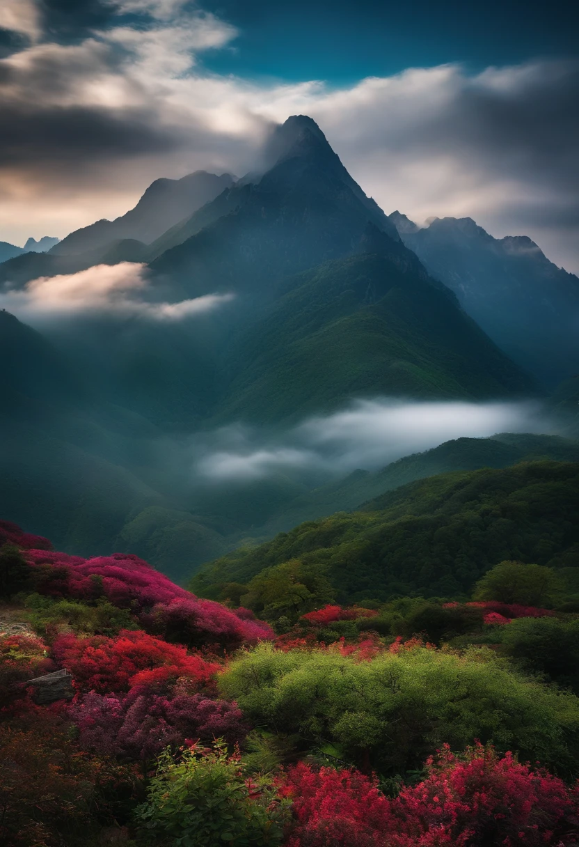 unknown mountain、Mysterious mountain、Mysterious mountain、suspicious mountain