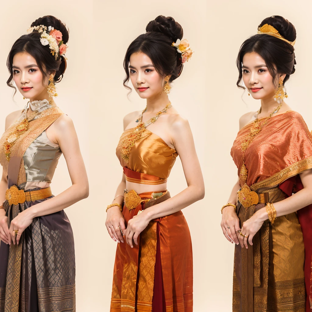 Arav women in colorful dresses hold walking sticks and hats., sukhothai costume, traditional beauty, wearing authentic attire, traditional costume, traditional clothes, Wear traditional costumes., traditional dress, traditional clothes, portrait shot, vietnamese woman, Tribal clothing, closeup portrait shot, ethnicity, traditional tai costume, ethnic group, Center portrait, wearing an elegant tribal outfit, Photo by Makoto Shinkai, pixiv, conceptual art, Artstyle Praise, reflections. By Makoto Shinkai, lofi art, beautiful anime scene, anime landscape, detailed scenery —width 672, In the style of Makoto Shinkai, style of makoto shinkai,Photo by Makoto Shinkai, pixiv, conceptual art, Artstyle Praise, reflections. By Makoto Shinkai, lofi art, beautiful anime scene, anime landscape, detailed scenery —width 672, In the style of Makoto Shinkai, style of makoto shinkai
